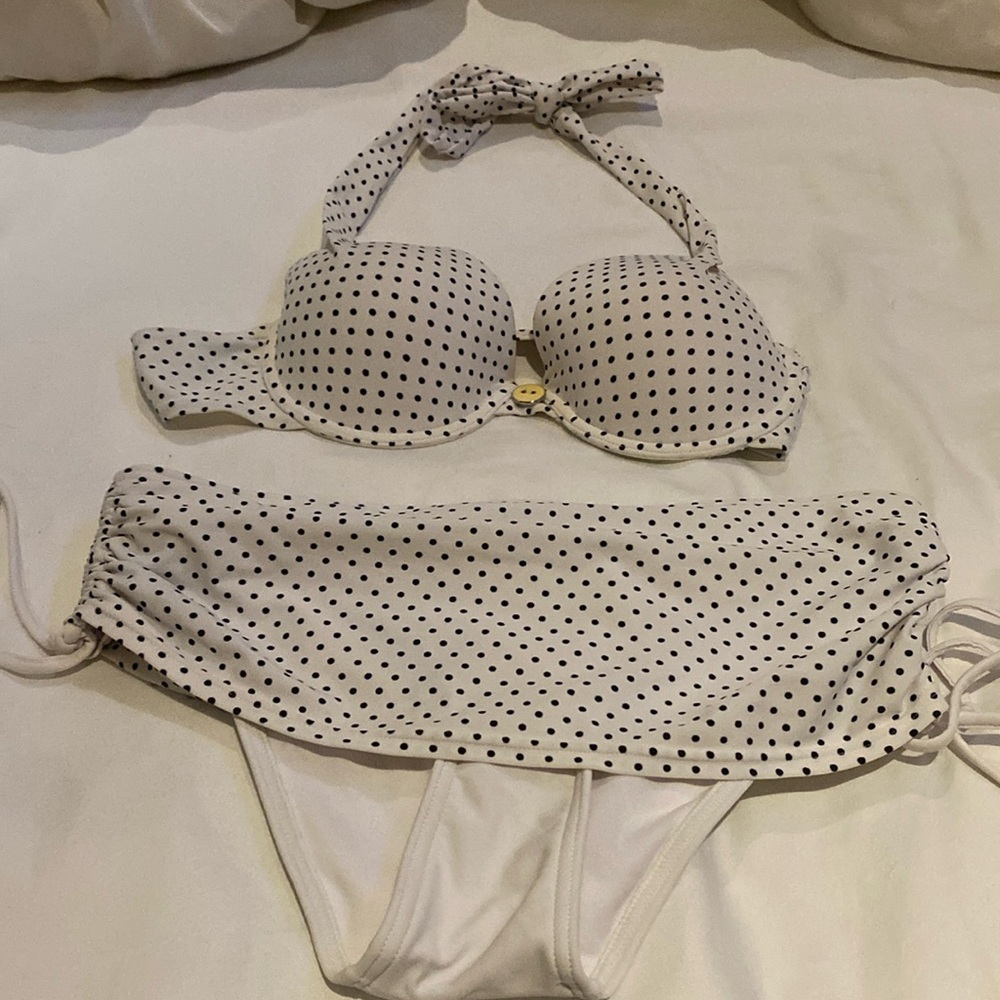 Polka dot bikini